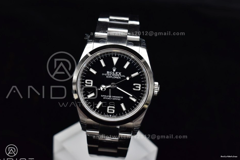 1:1 837 Best Seasonal 904L 36mm Steel Black DD on 124270 Dial Edition Bracelet Explorer VSF SS 0202